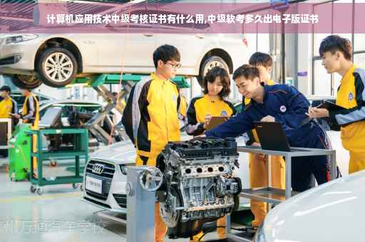 计算机应用技术中级考核证书有什么用,中级软考多久出电子版证书