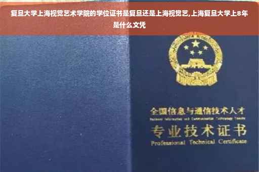 复旦大学上海视觉艺术学院的学位证书是复旦还是上海视觉艺,上海复旦大学上8年是什么文凭