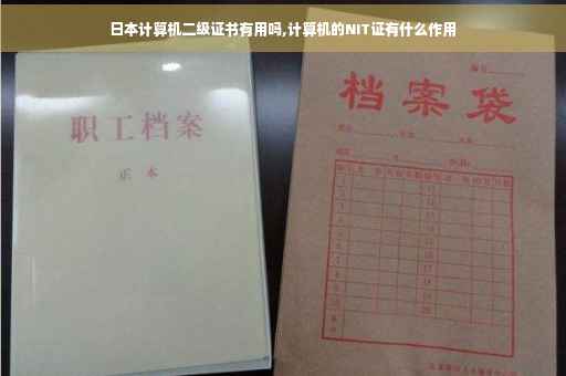 日本计算机二级证书有用吗,计算机的NIT证有什么作用