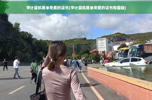学计算机简单免费的证书(学计算机简单免费的证书有哪些)
