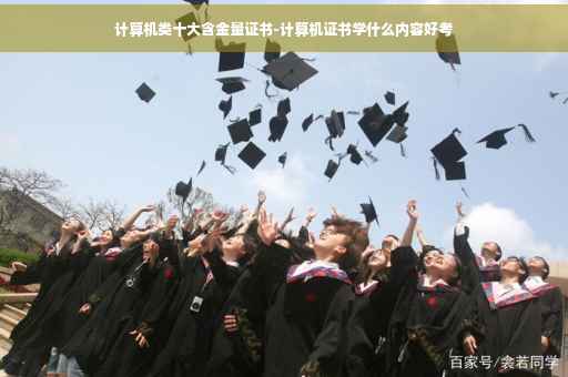 计算机类十大含金量证书-计算机证书学什么内容好考