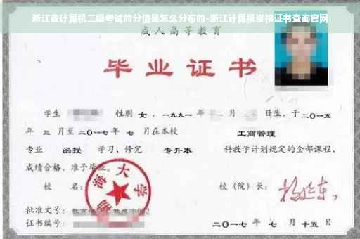 浙江省计算机二级考试的分值是怎么分布的-浙江计算机资格证书查询官网