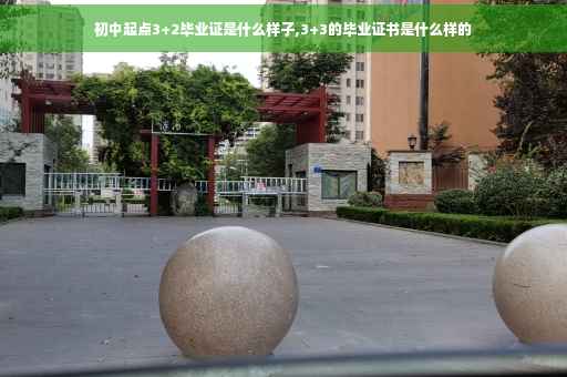 初中起点3+2毕业证是什么样子,3+3的毕业证书是什么样的