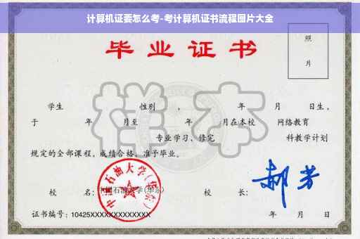 计算机证要怎么考-考计算机证书流程图片大全