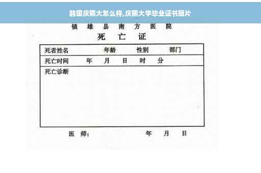 韩国庆熙大怎么样,庆熙大学毕业证书图片