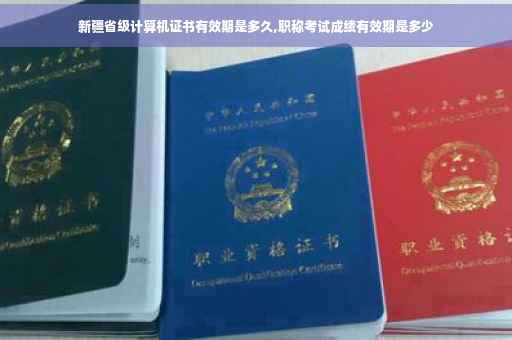 新疆省级计算机证书有效期是多久,职称考试成绩有效期是多少