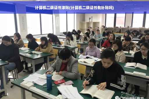 计算机二级证书津贴(计算机二级证书有补贴吗)