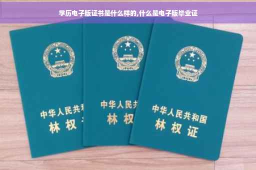 学历电子版证书是什么样的,什么是电子版毕业证 学历电子版证书是什么样的,什么是电子版毕业证