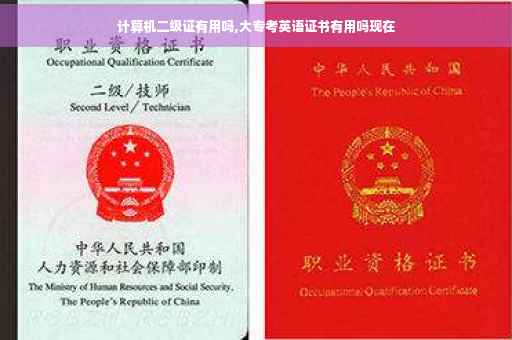 计算机二级证有用吗,大专考英语证书有用吗现在