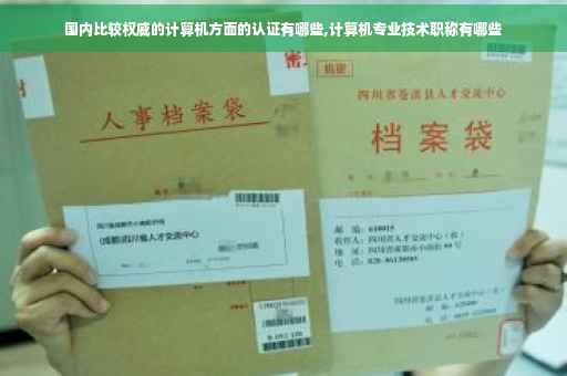 国内比较权威的计算机方面的认证有哪些,计算机专业技术职称有哪些