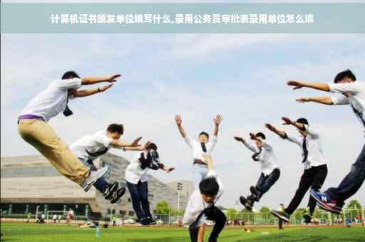 计算机证书颁发单位填写什么,录用公务员审批表录用单位怎么填