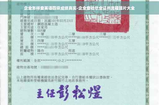 企业怎样查英语四级成绩真实-企业查验毕业证书流程图片大全
