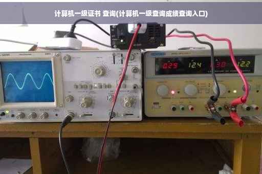 计算机一级证书 查询(计算机一级查询成绩查询入口)