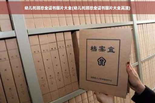 幼儿托班毕业证书图片大全(幼儿托班毕业证书图片大全高清)