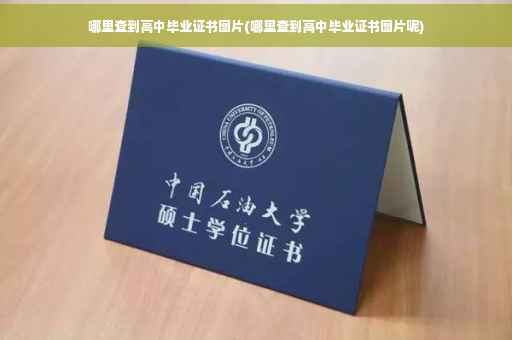 哪里查到高中毕业证书图片(哪里查到高中毕业证书图片呢)