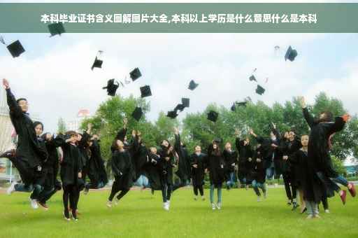 本科毕业证书含义图解图片大全,本科以上学历是什么意思什么是本科
