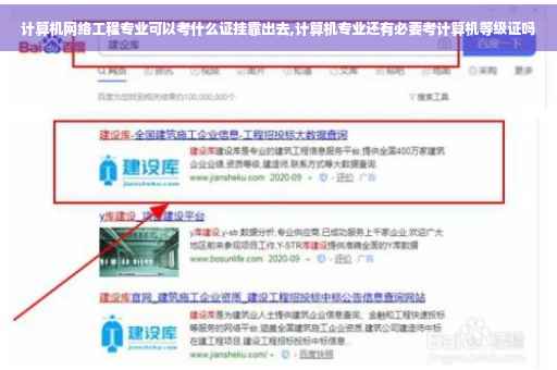 计算机网络工程专业可以考什么证挂靠出去,计算机专业还有必要考计算机等级证吗