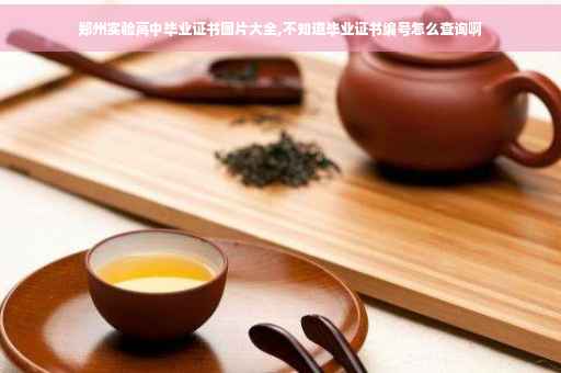 郑州实验高中毕业证书图片大全,不知道毕业证书编号怎么查询啊