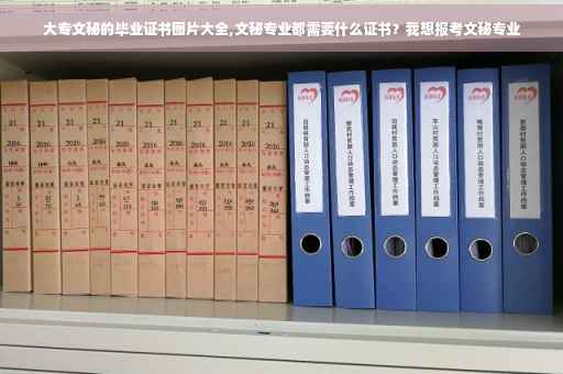 大专文秘的毕业证书图片大全,文秘专业都需要什么证书？我想报考文秘专业