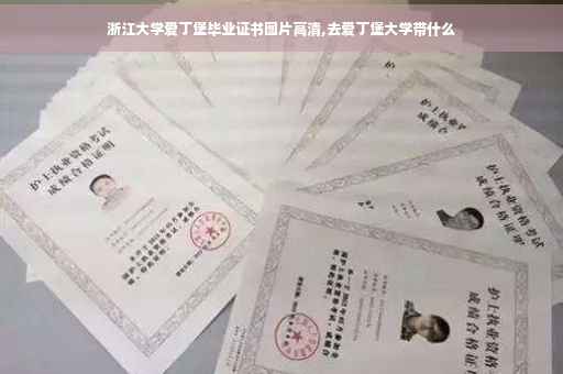 浙江大学爱丁堡毕业证书图片高清,去爱丁堡大学带什么