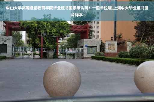 中山大学高等继续教育学院毕业证书国家承认吗？一般单位呢,上海中大毕业证书图片样本