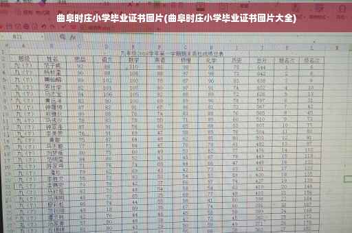 曲阜时庄小学毕业证书图片(曲阜时庄小学毕业证书图片大全)