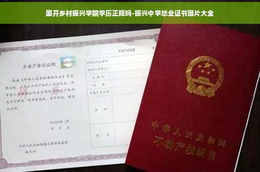 国开乡村振兴学院学历正规吗-振兴中学毕业证书图片大全