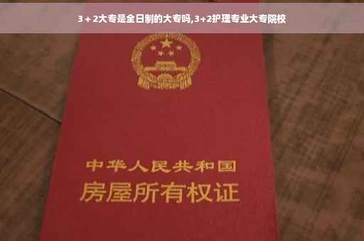 3＋2大专是全日制的大专吗,3+2护理专业大专院校