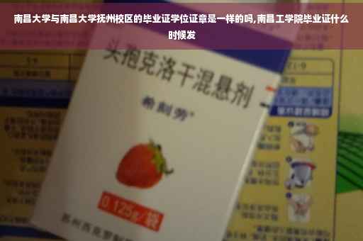南昌大学与南昌大学抚州校区的毕业证学位证章是一样的吗,南昌工学院毕业证什么时候发