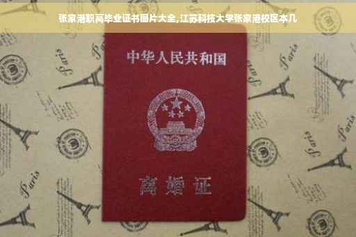 张家港职高毕业证书图片大全,江苏科技大学张家港校区本几
