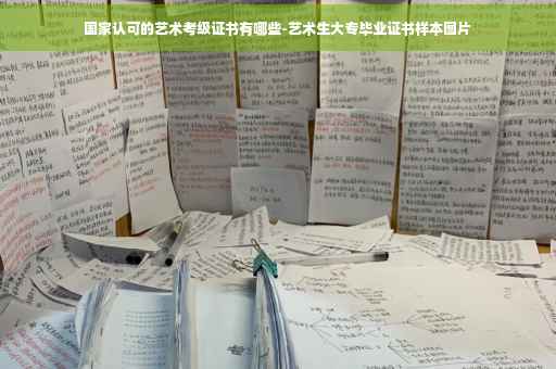 国家认可的艺术考级证书有哪些-艺术生大专毕业证书样本图片