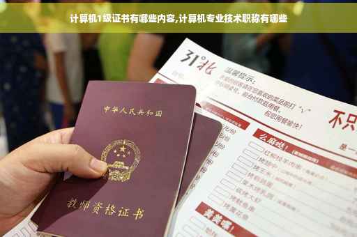 计算机1级证书有哪些内容,计算机专业技术职称有哪些 计算机1级证书有哪些内容,计算机专业技术职称有哪些