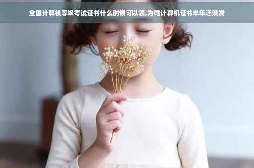 全国计算机等级考试证书什么时候可以领,为啥计算机证书半年还没发