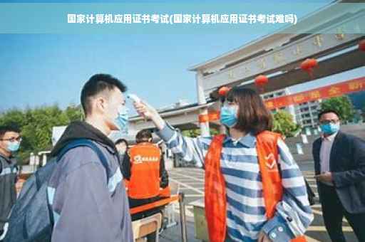 国家计算机应用证书考试(国家计算机应用证书考试难吗)