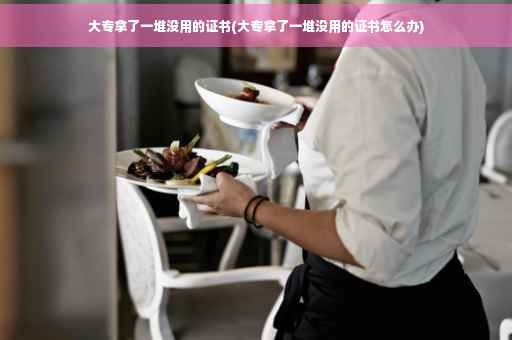 大专拿了一堆没用的证书(大专拿了一堆没用的证书怎么办)