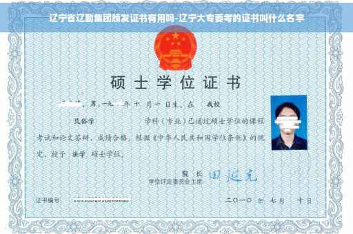 辽宁省辽勤集团颁发证书有用吗-辽宁大专要考的证书叫什么名字