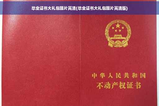 毕业证书大礼包图片高清(毕业证书大礼包图片高清版)