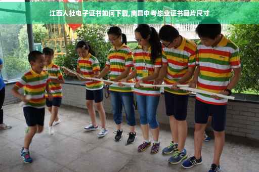 江西人社电子证书如何下载,南昌中考毕业证书图片尺寸