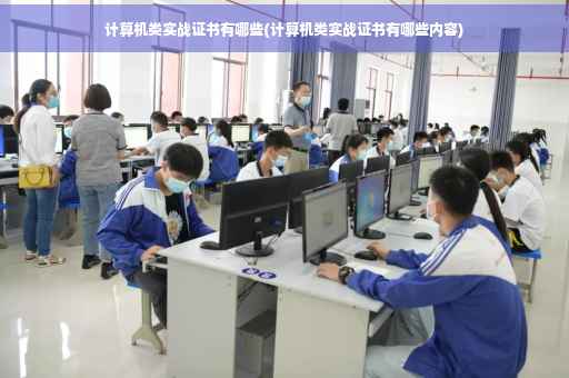 计算机类实战证书有哪些(计算机类实战证书有哪些内容)