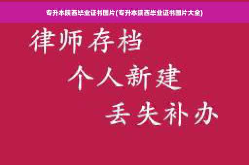 专升本陕西毕业证书图片(专升本陕西毕业证书图片大全)