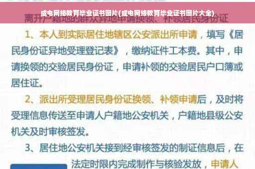 成电网络教育毕业证书图片(成电网络教育毕业证书图片大全)