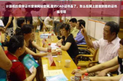 计算机绘图师证书查询网站官网,我的CAD证书丢了，怎么在网上能查到我的证书编号啊