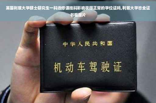 英国利兹大学硕士研究生一科选修课挂科影响莸得正常的学位证吗,利兹大学毕业证书框图片