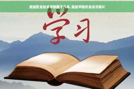 宣城职业技术学院属于几本,宣城学院毕业证书图片