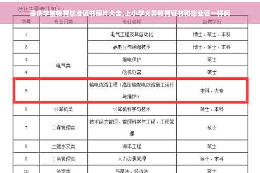 重庆学前教育毕业证书图片大全,上小学义务教育证书和毕业证一样吗