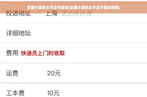 全国计算机水平证书查询(全国计算机水平证书查询官网)