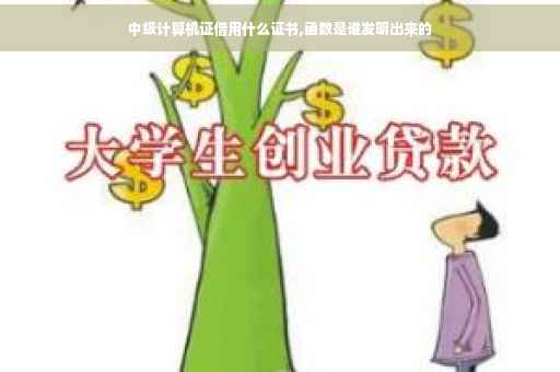 中级计算机证借用什么证书,函数是谁发明出来的