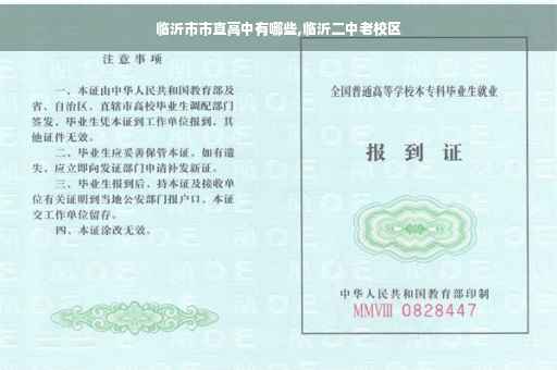 临沂市市直高中有哪些,临沂二中老校区