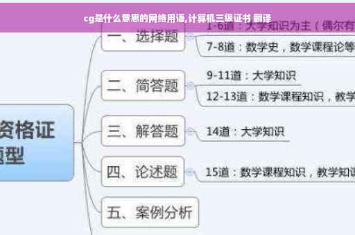 cg是什么意思的网络用语,计算机三级证书 翻译