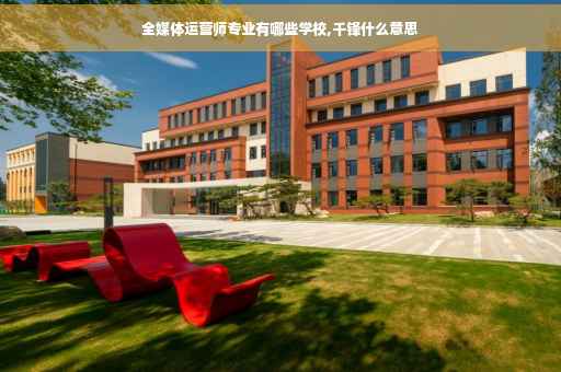 全媒体运营师专业有哪些学校,千锋什么意思
